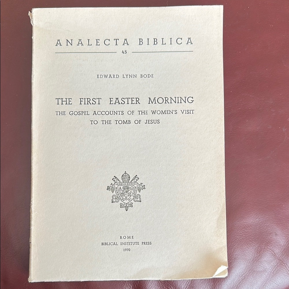 Rare The 1st Easter Morning The Gospel Accounts of the Women’s Visit To The Tomb